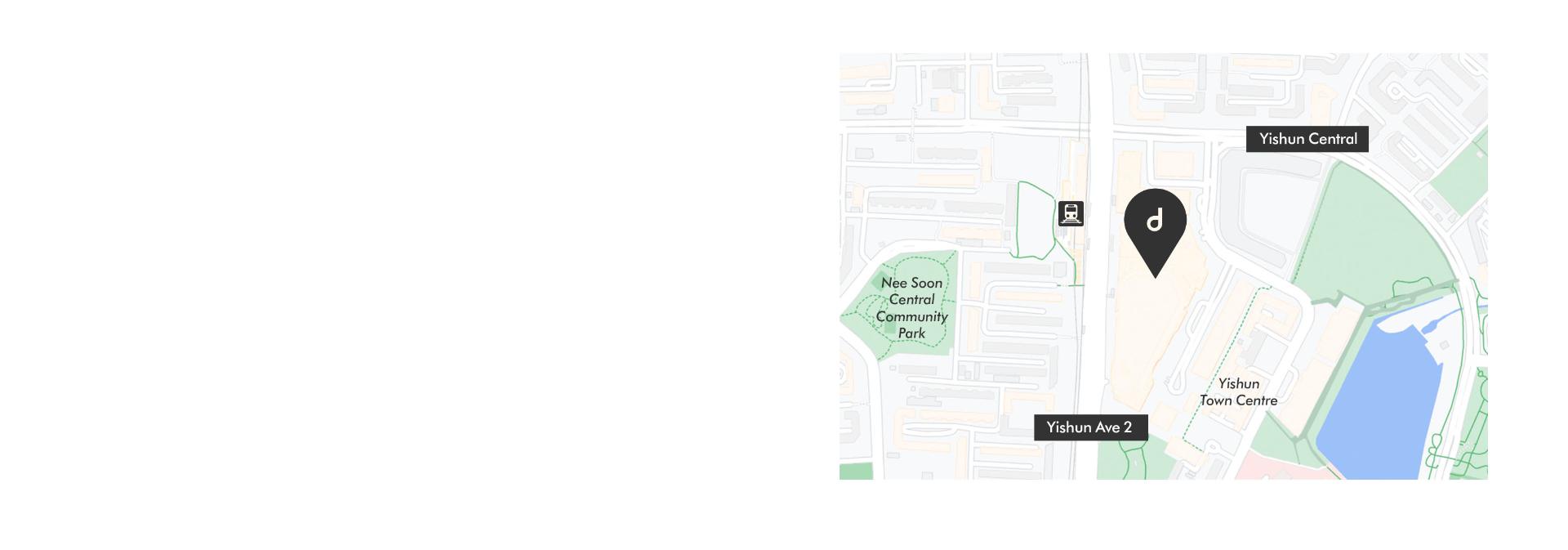Map of Dyson Demo Store location
