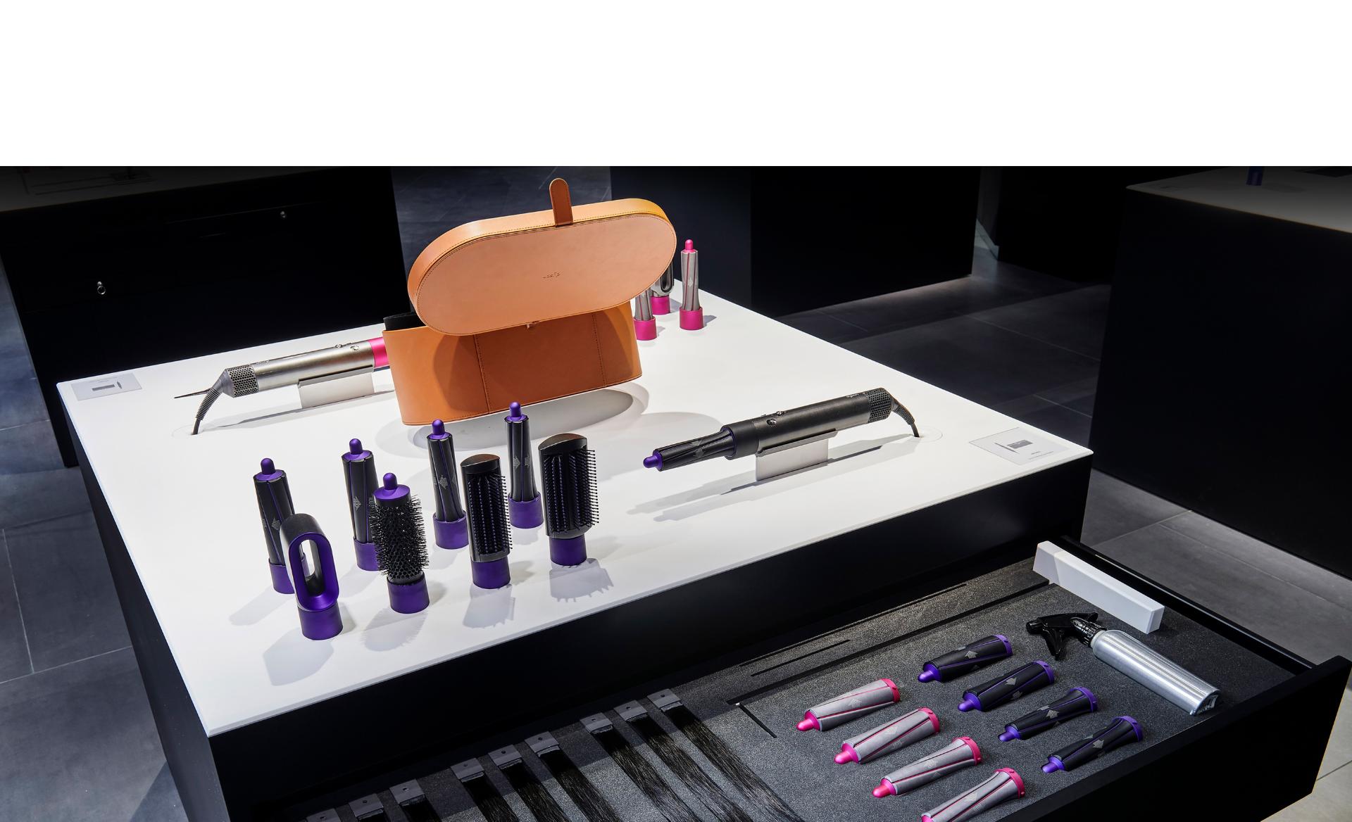 Customised styler with attachments