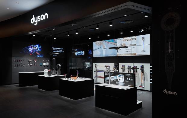 Exterior of Dyson Demo Store Capitol Singapore