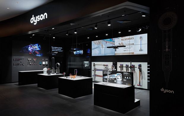 Exterior of Dyson Demo Store Capitol Singapore
