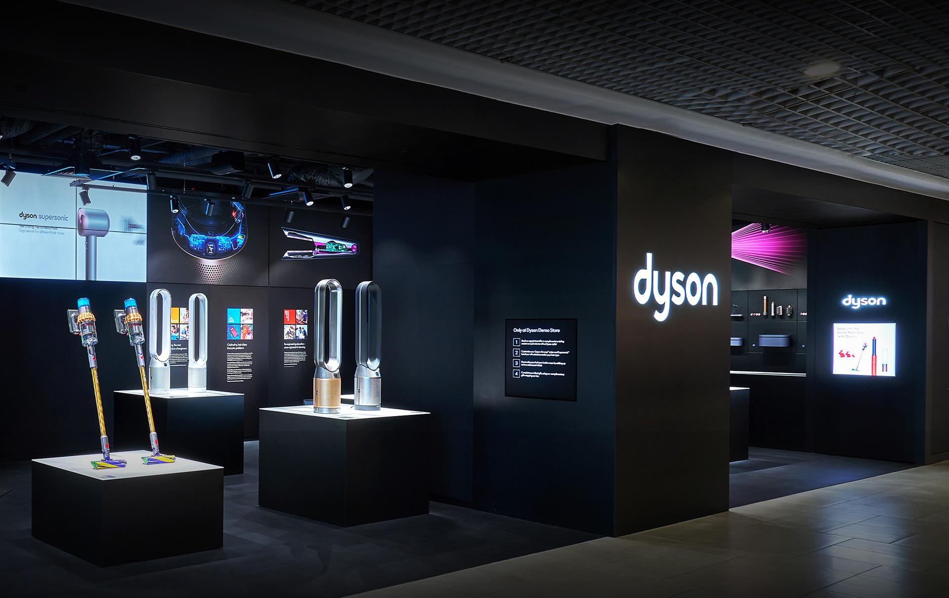 Exterior of Dyson Demo Store Parkway Parade