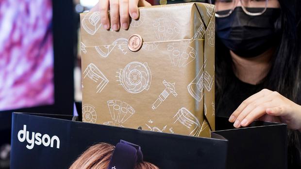 Wrapped with compliments