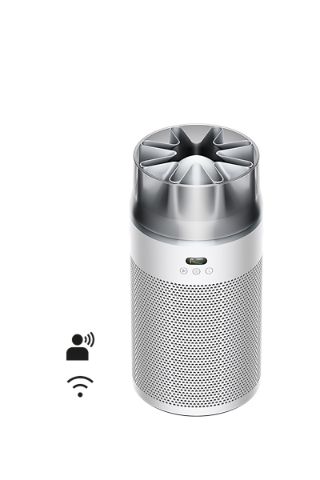 HushJet™ Purifier Compact (White/Silver)