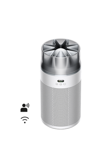 HushJet™ Purifier Compact (White/Silver)