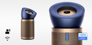 Dyson Purifier Big+Quiet Formaldehyde BP04 (Prussian Blue/Gold)