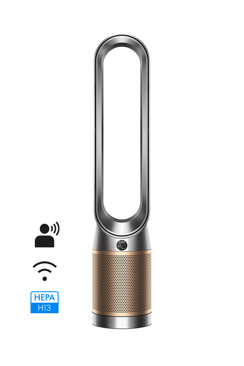 เครื่องฟอกอากาศ Dyson Purifier Cool Formaldehyde TP09 (สีนิกเกิล/ทอง)