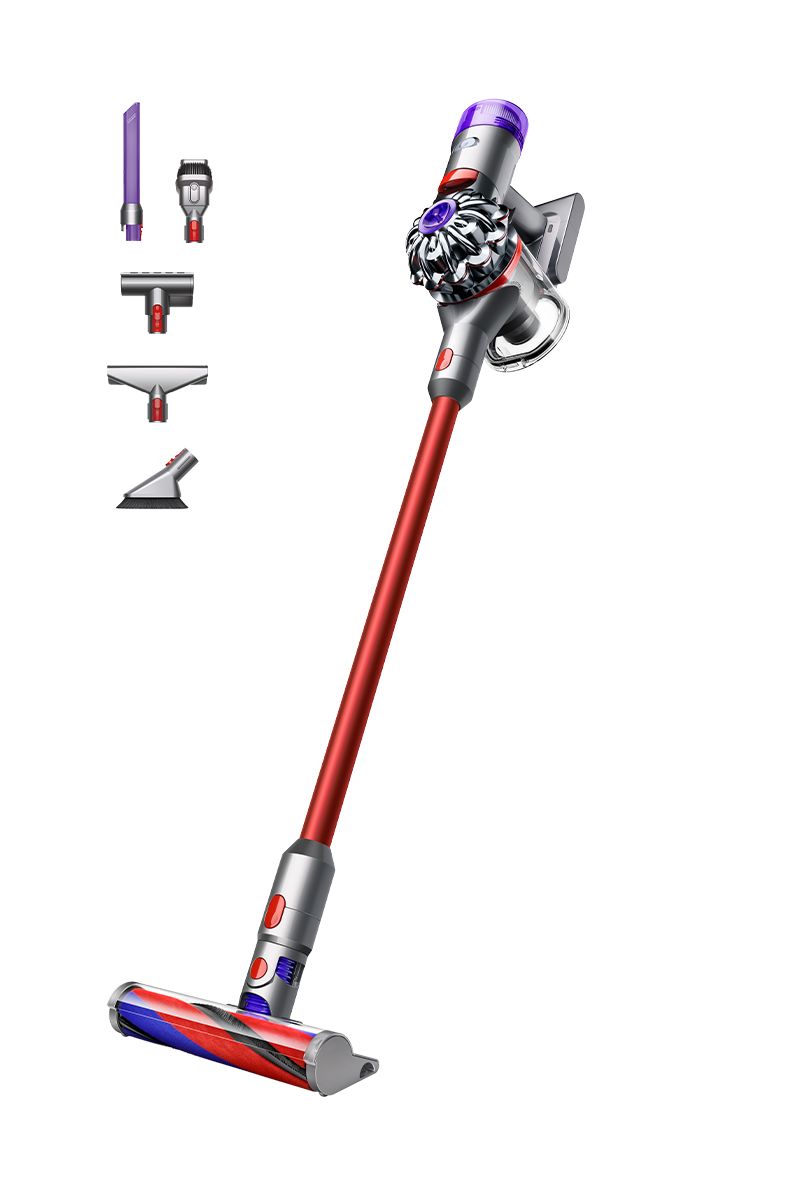 Dyson - Dyson V8 Slim Fluffy 　dyson SV10K SLM V8slim-fluffy-red.png
