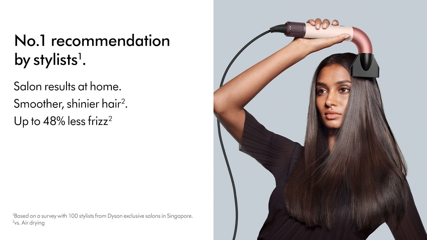Dyson Supersonic r™ hair dryer (Ceramic pink/Rose gold) | Dyson SG