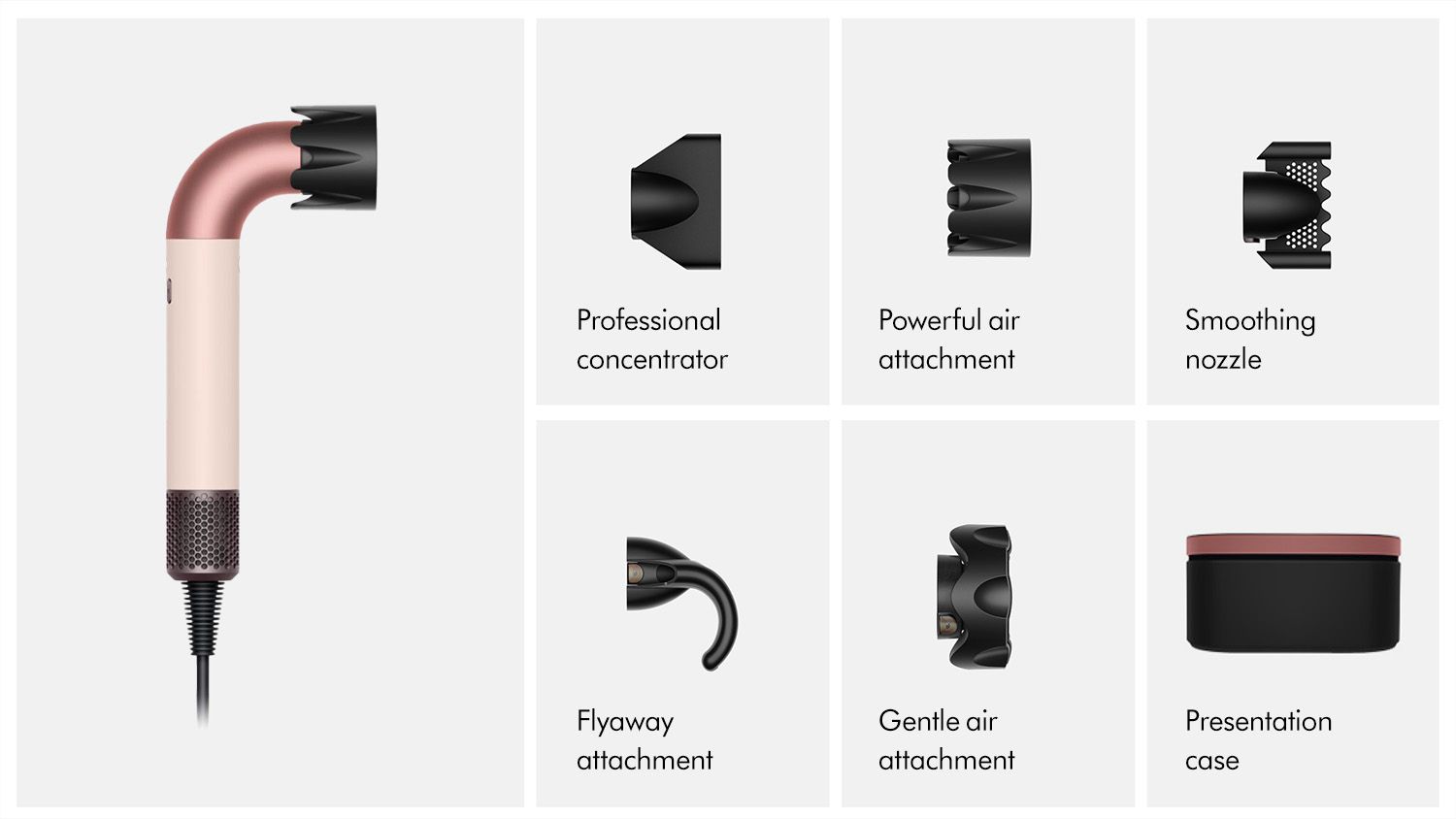 Dyson Supersonic r™ hair dryer (Ceramic pink/Rose gold) | Dyson SG