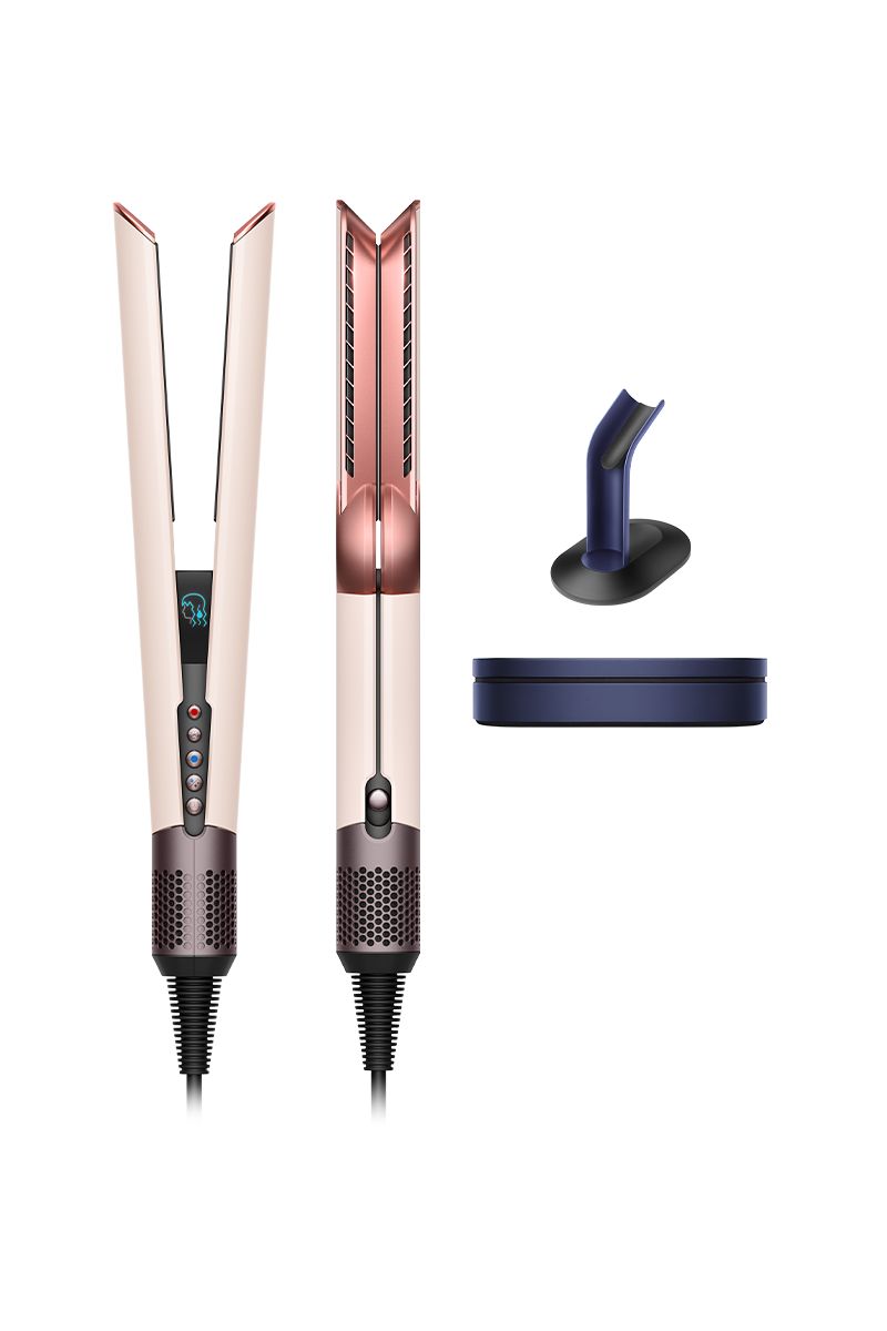 Dyson Airstrait straightener in Ceramic Pink and Rose Gold Dyson SG