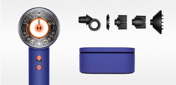 Máy sấy tóc Dyson Supersonic Nural™ HD16 (Xanh Vinca/Cam Topaz)