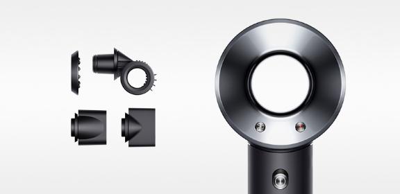 เครื่องเป่าผม Dyson Supersonic™ HD15 (สีนิกเกิล/ดำ)