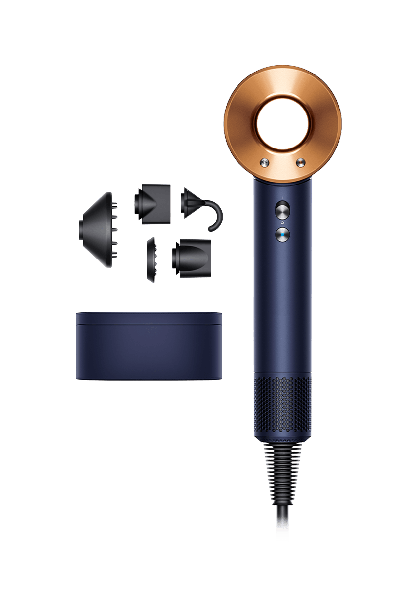 Refurbished Dyson Supersonic™ hair dryer (Prussian blue/rich copper)