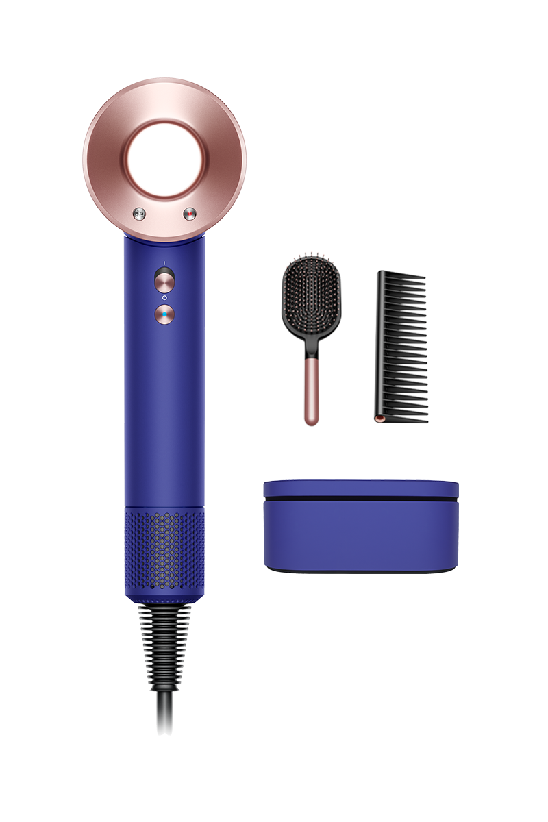 Dyson Supersonic™ hair dryer with complimentary accessories | Vinca blue  and Rosé