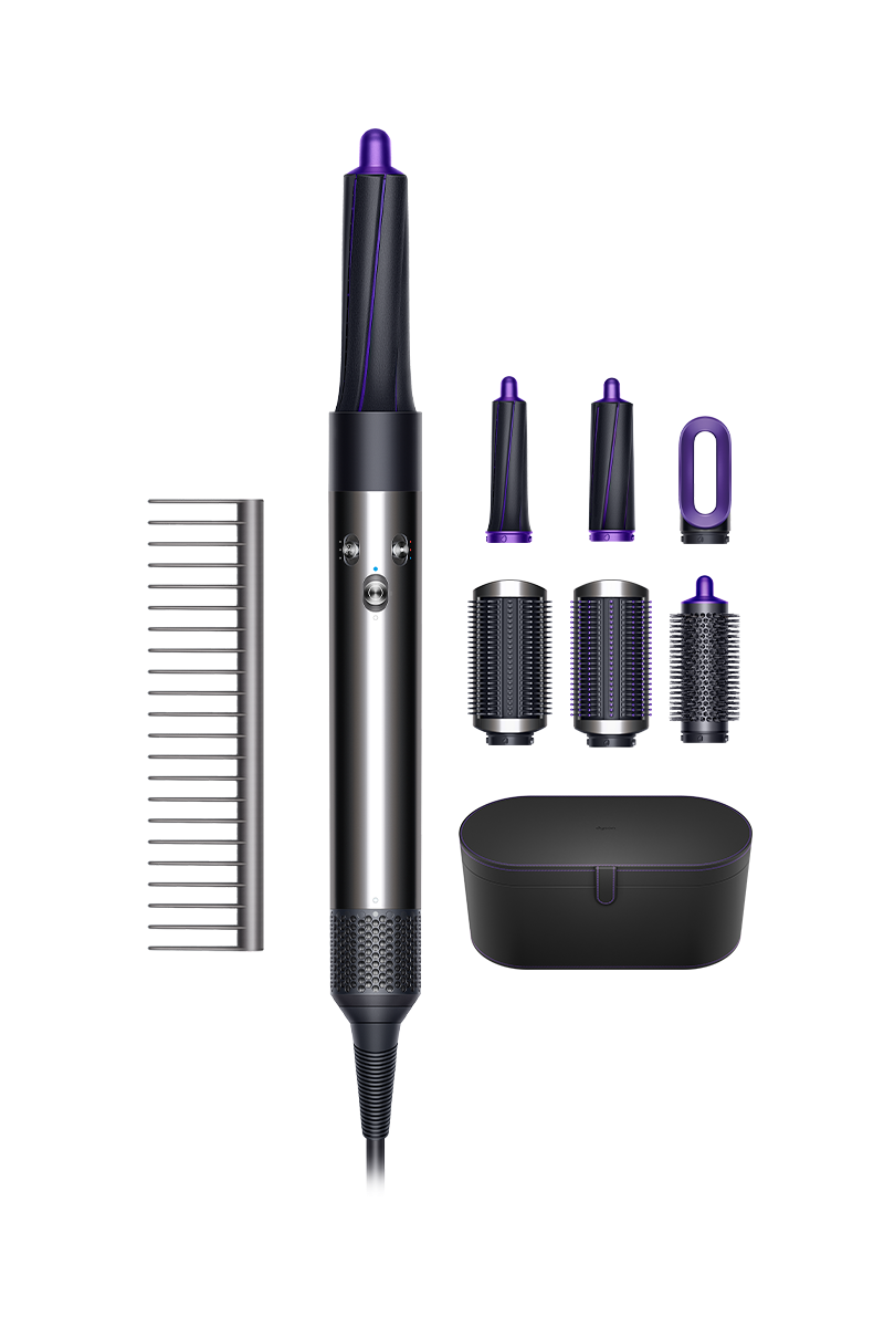 อุปกรณ์จัดแต่งทรง Dyson Airwrap™ แบบครบชุด (สีดำ/ม่วง)