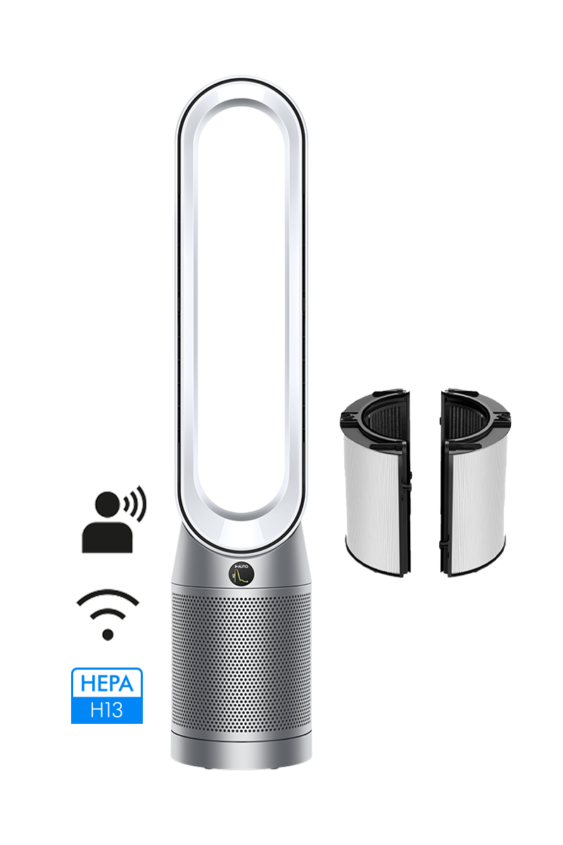 Dyson Purifier Cool™ air purifier TP07 (White/Silver)