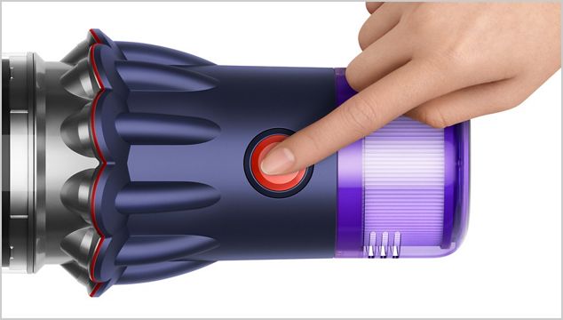 Dyson V12™ Ein-/Aus-Taste