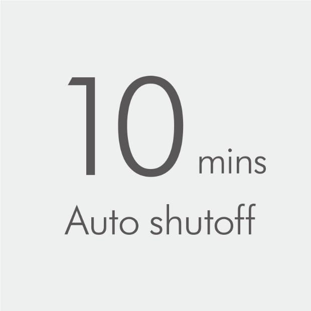 Ikona automatycznego wyłączenia po 10 minutach