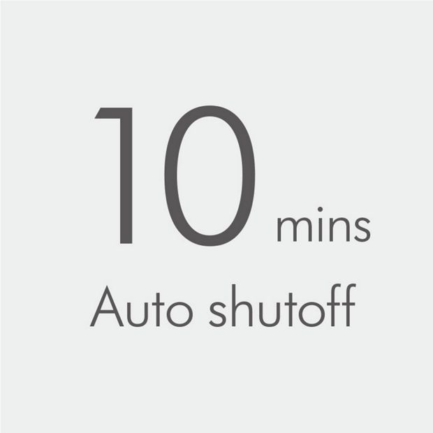Ikona automatycznego wyłączenia po 10 minutach