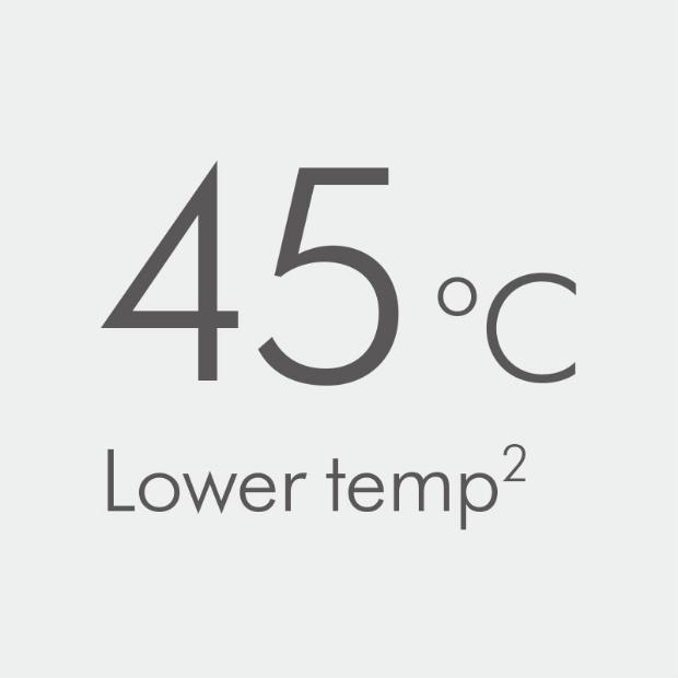 Ikona temperatury 45 stopni C