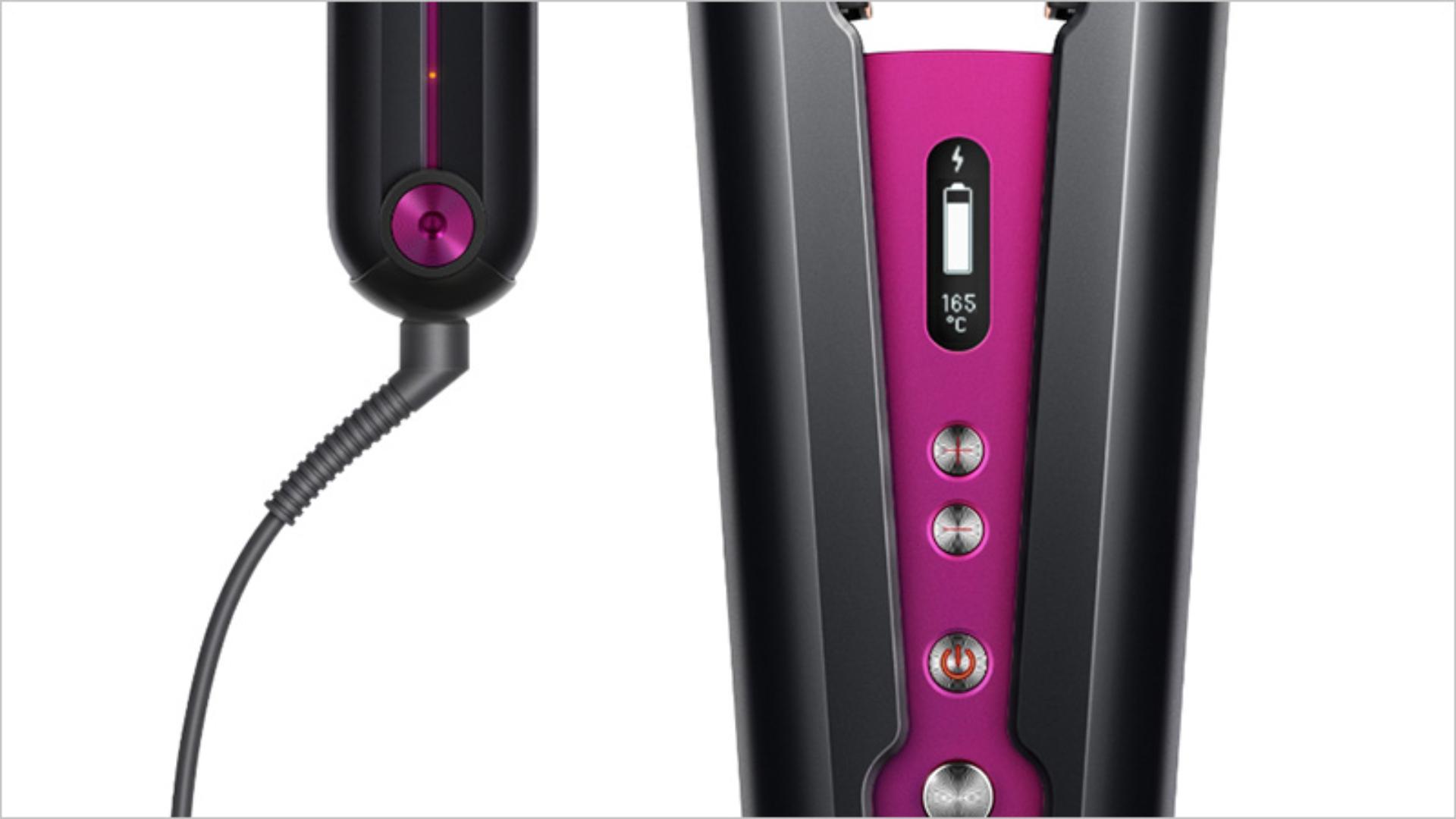 Close up of the cable inserted for styling