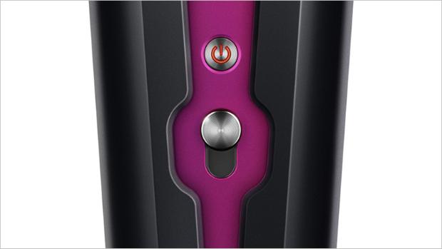 Close up of the safety lock