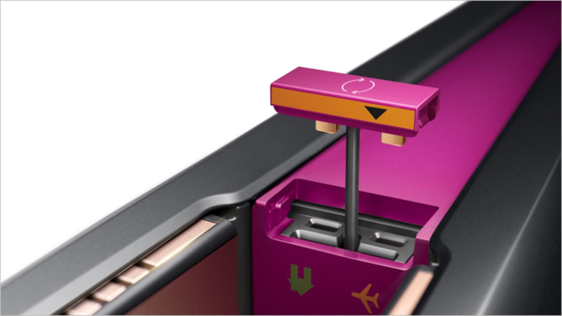 Close up of the Flight-ready tag