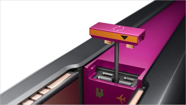 Close up of the Flight-ready tag