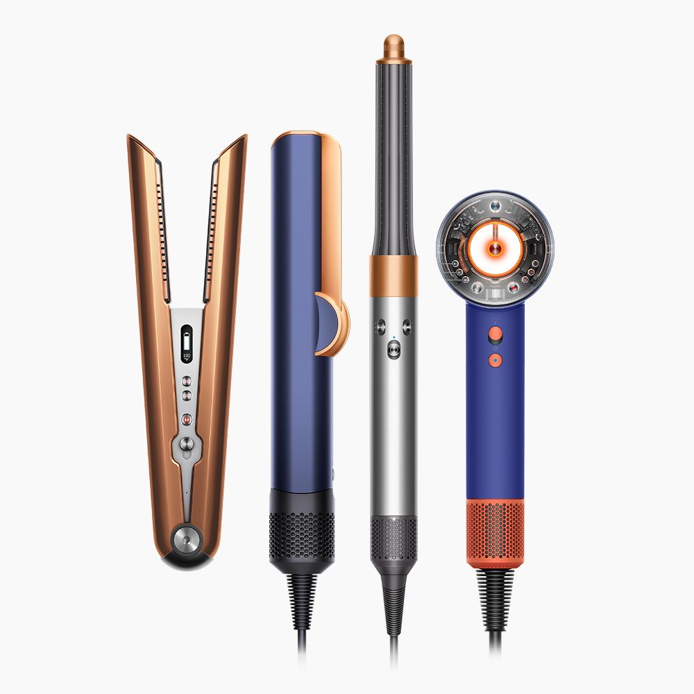 Dyson hair care machines.