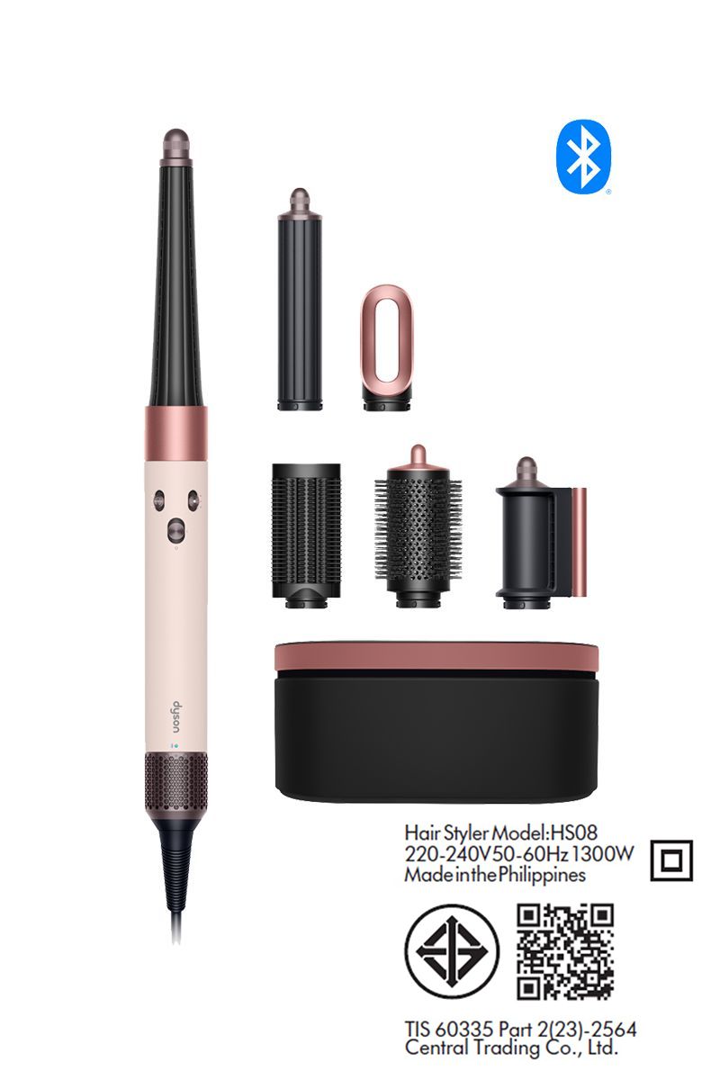 Dyson Airwrap i.d.™ multi-styler and dryer - Straight+Wavy (Ceramic pink/Rose gold)
