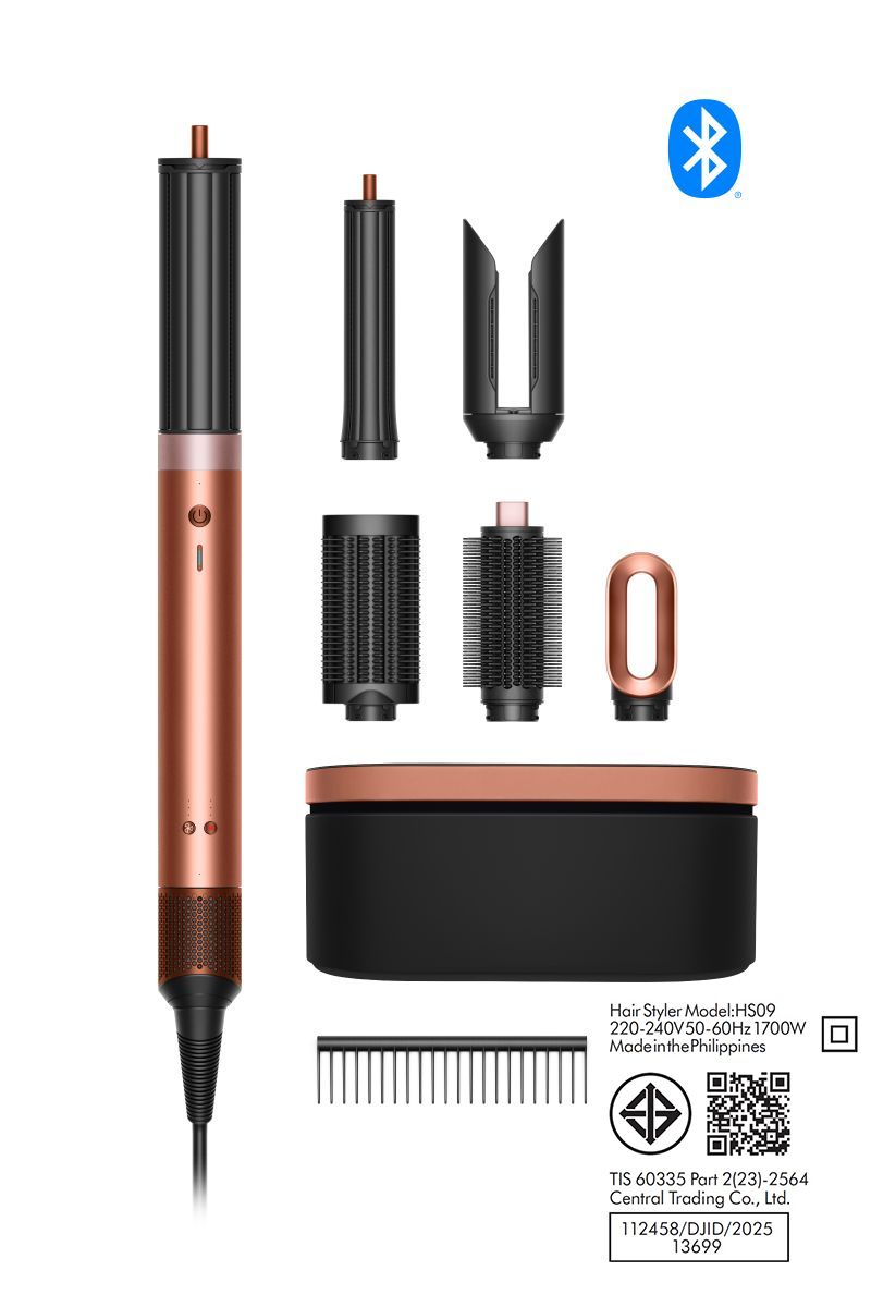 Dyson Airwrap Co-anda2x™ multi-styler and dryer (Amber silk/ Pink champagne)