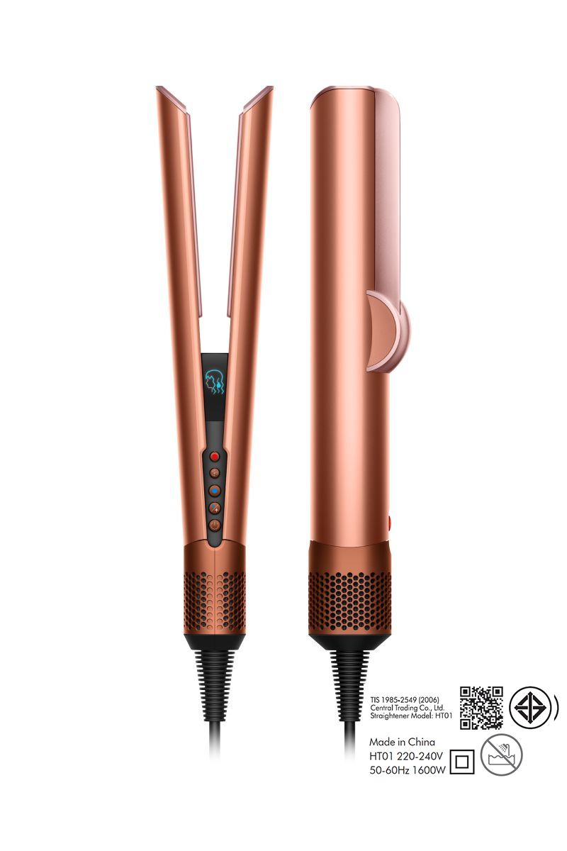 Dyson Airstrait™ dryer and straightener (Amber silk)