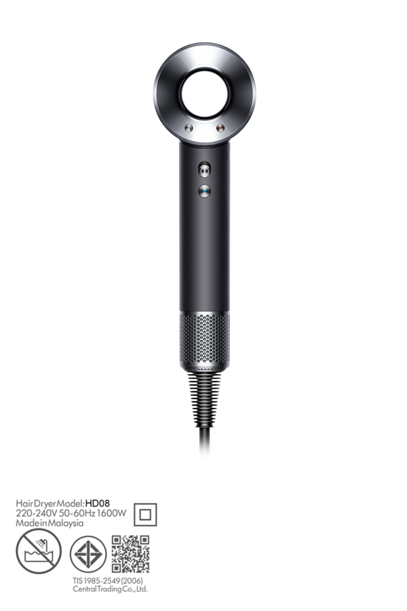 Dyson Supersonic Origin™ hair dryer (Black/Nickel)