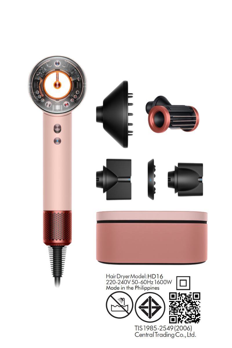 เครื่องเป่าผม Dyson Supersonic Nural™ (สีซากุระ เชอร์รี่)