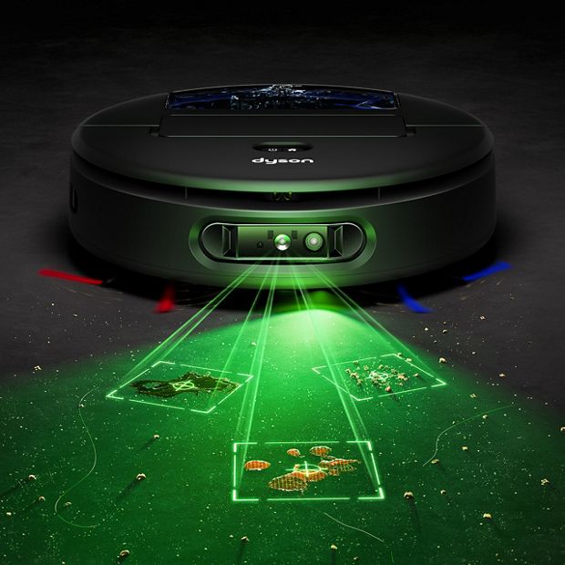 Odkurzacz Spot+Scrub wykrywający zanieczyszczenia