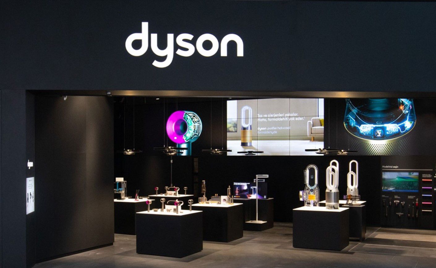 View of a Dyson Demo Store