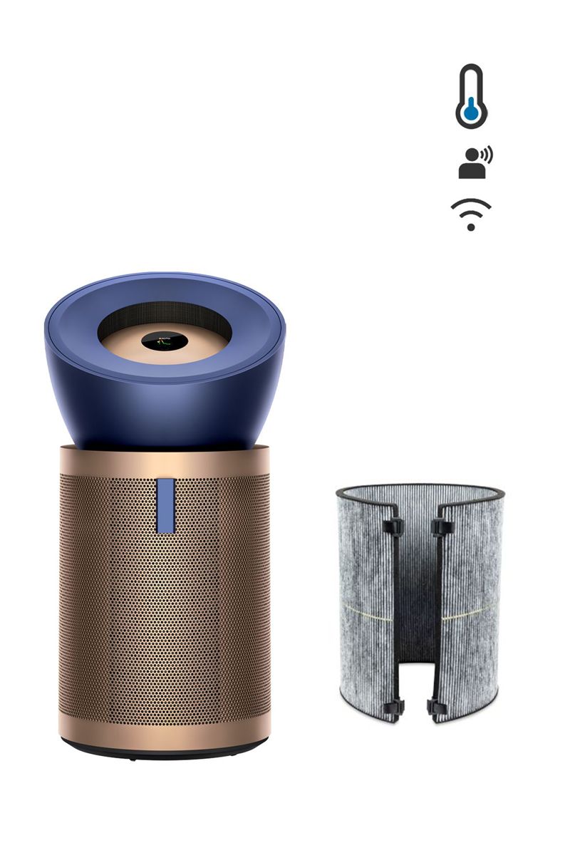 Dyson Purifier Big+Quiet Formaldehyde BP04 Hava Temizleyici (Prusya mavisi/Altın)