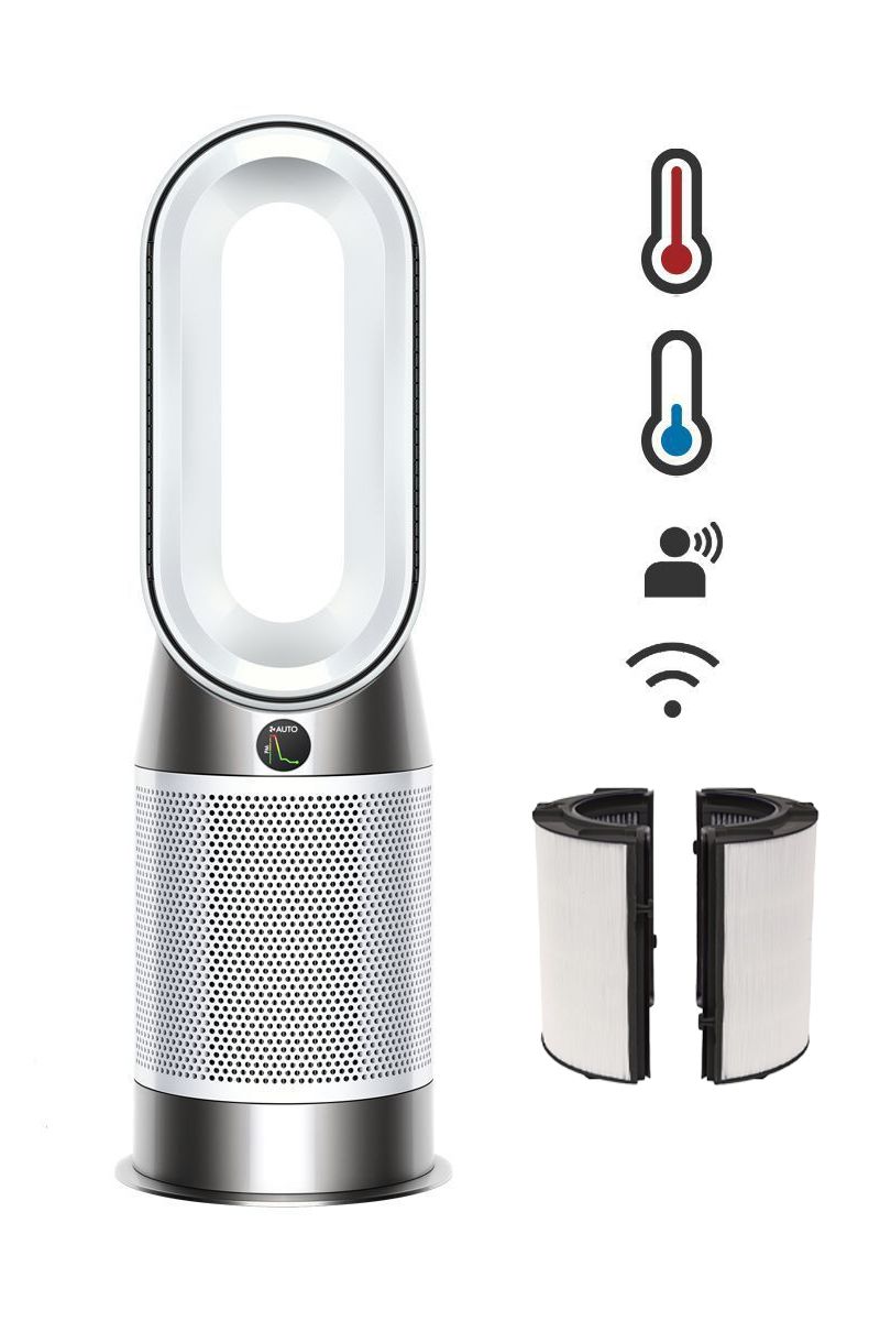Dyson Purifier Hot+Cool HP1 Isıtıcı Özellikli Hava Temizleyici (Beyaz/Beyaz)