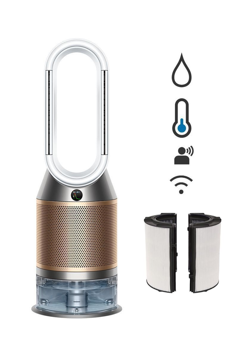 Dyson Humidify+Cool™ PH2 De-NOx Nemlendirme Özellikli Hava Temizleyici (Beyaz/Altın)