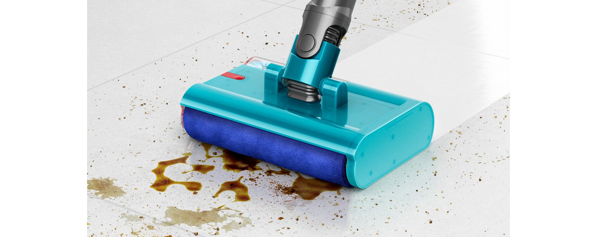 Fliesen wischen mit Dyson V15s Detect Submarine™