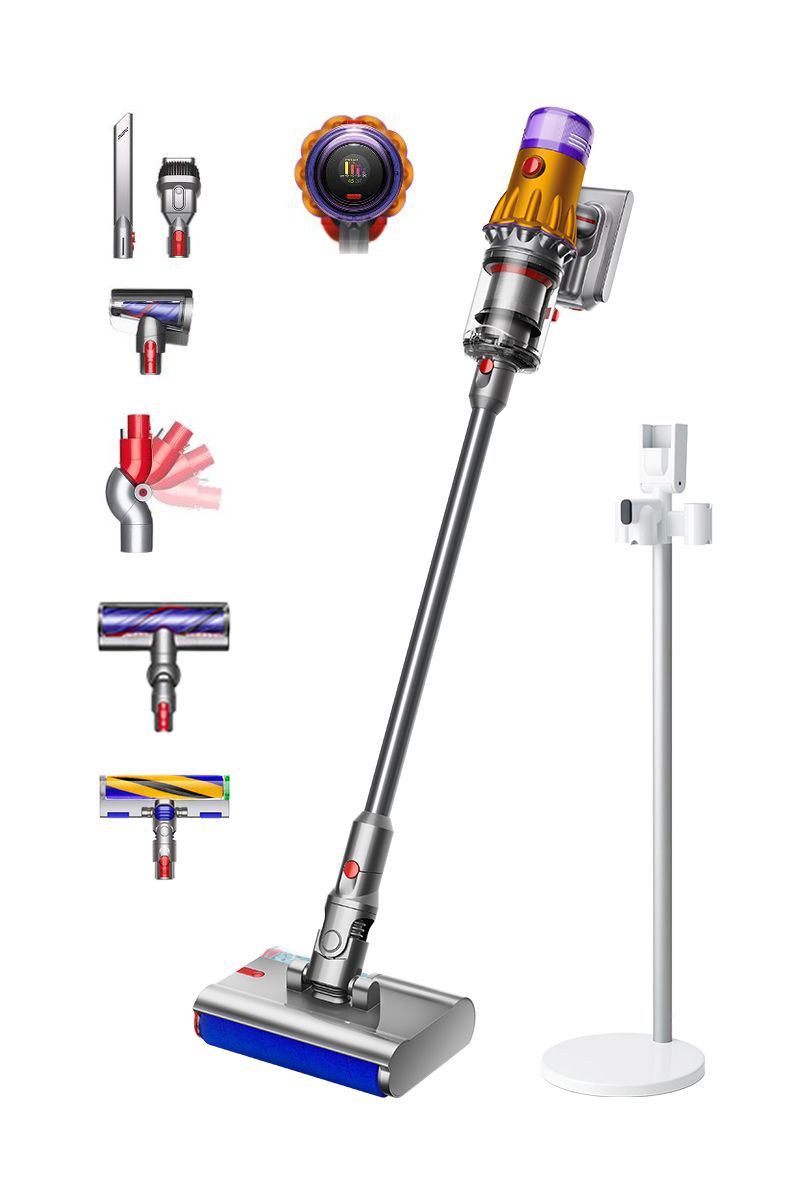 ☆Dyson V12 Detect Slim Complete Dyson - V12 Detect Slim Absolute Kablosuz Dikey Süpürge - Gri
