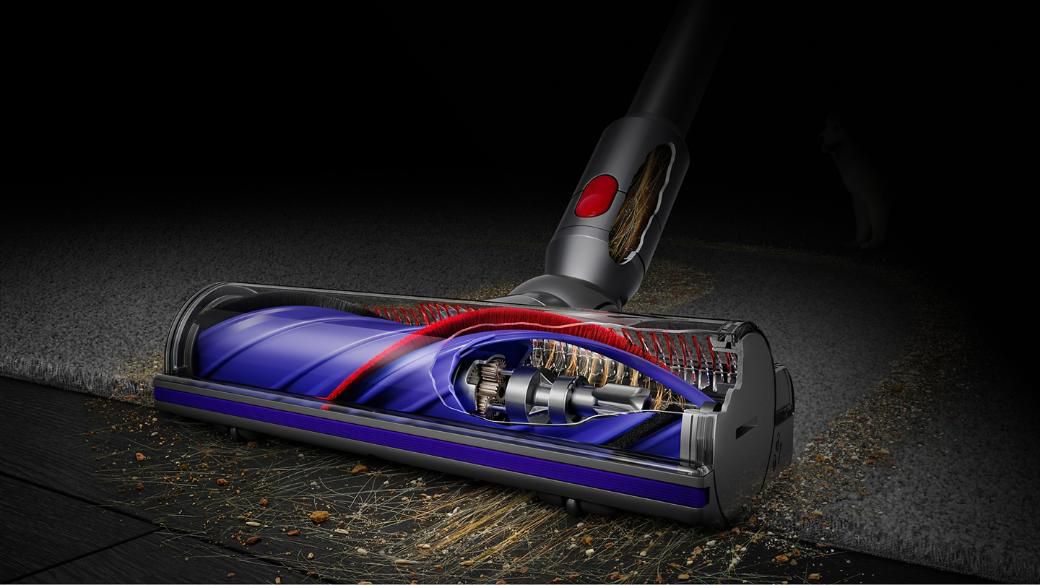 dyson　Cyclone v10 Dyson Cyclone V10 Submarine ıslak kuru kablosuz süpürge (Nikel/Bakır)