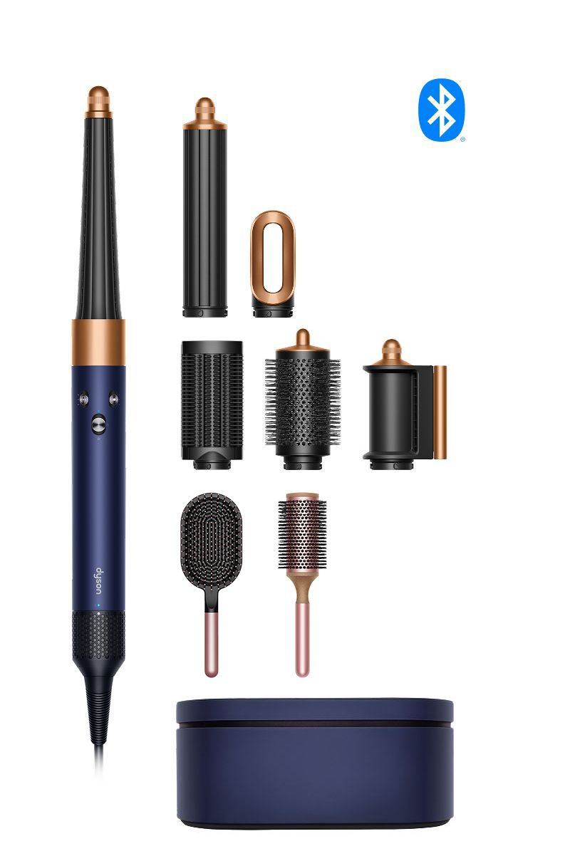 Dyson Airwrap i.d.™ saç şekillendirme ve kurutma seti (Prusya mavisi/Parlak bakır)