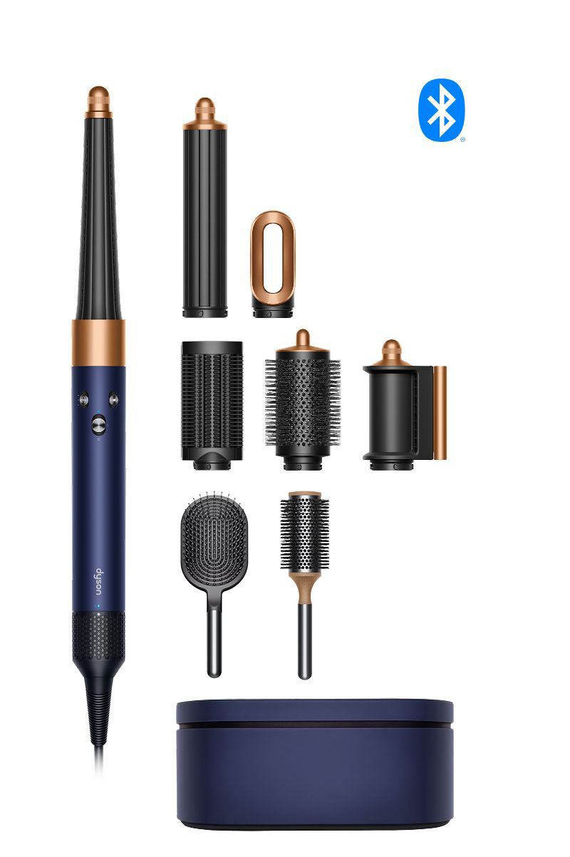 Dyson Airwrap i.d.™ saç şekillendirme ve kurutma seti (Prusya mavisi/Parlak bakır)
