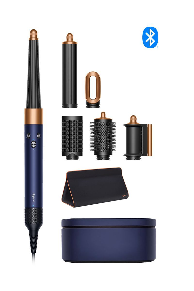 Dyson Airwrap i.d.™ saç şekillendirme ve kurutma seti (Prusya mavisi/Parlak bakır)