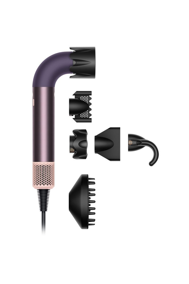 Dyson Supersonic r™ saç kurutma makinesi - Düz+Dalgalı (Jasper Plum)