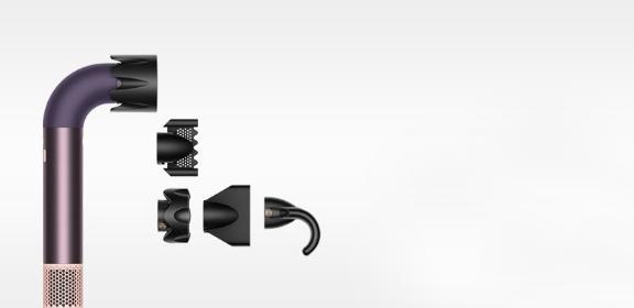 Dyson Supersonic r™ saç kurutma makinesi - Düz+Dalgalı (Jasper Plum)