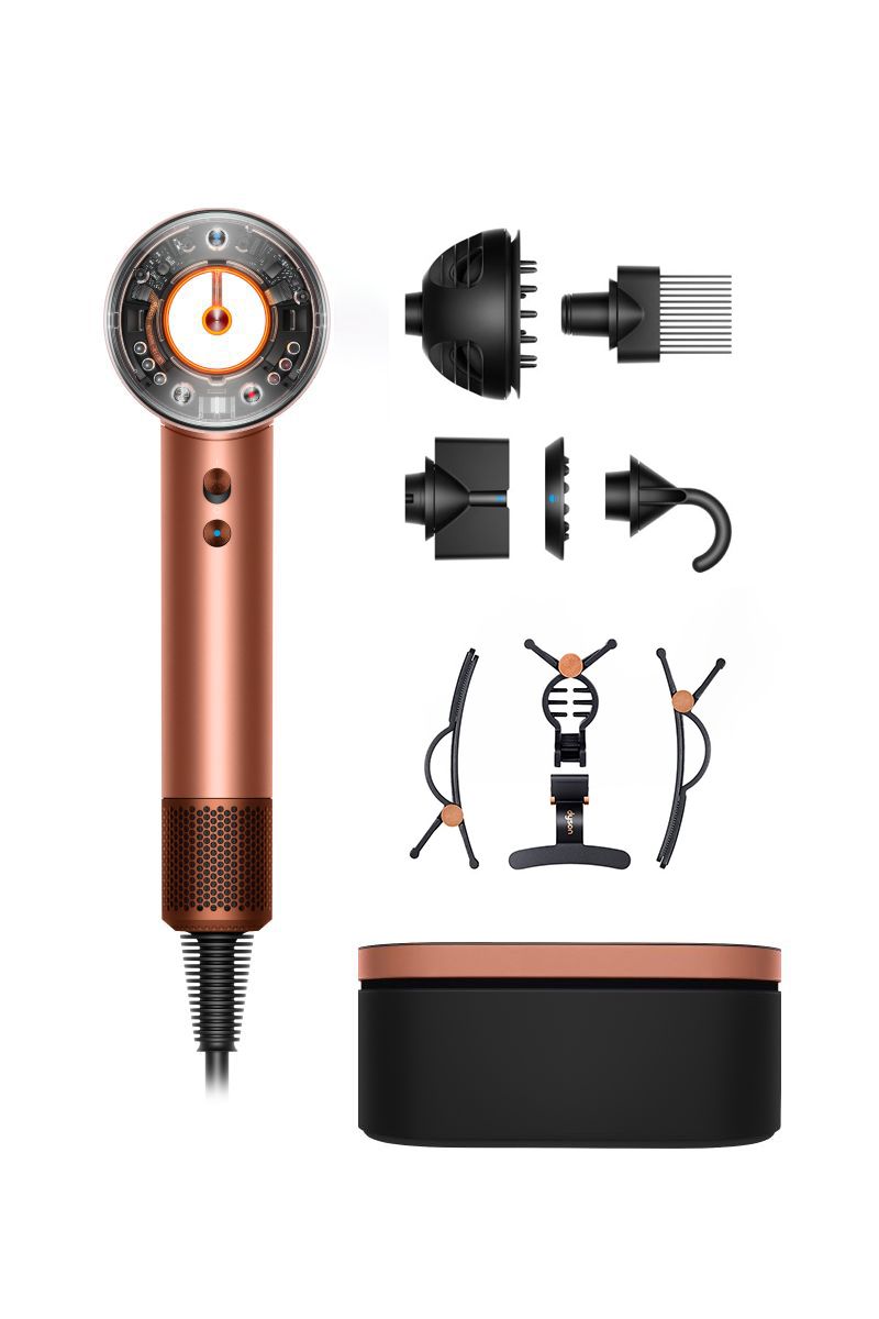 Dyson Supersonic Nural™ saç kurutma makinesi (Amber Silk)