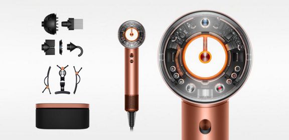 Dyson Supersonic Nural™ saç kurutma makinesi (Amber Silk)