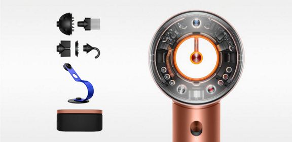 Dyson Supersonic Nural™ saç kurutma makinesi (Amber Silk)